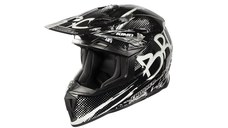 Casca de protectie pentru copii BRO Kimo Cross V2 SPORT cu ventilatie si vizor reglabil, neagra