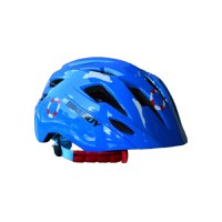 Casca de protectie pentru copii, cu lumini si sistem ajustare marime,  Albastra - 1
