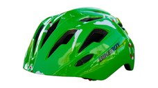 Casca de protectie pentru copii, cu lumini si sistem ajustare marime,  Verde