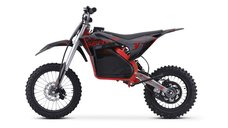 E-Dirtbike Serval VX electrica, 2000W, 60V 20Ah Li-Ion, rosu, roti 14/12
