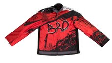 Geaca KIMO Kids BRO Motocross cu Protectie pentru Copii, Rosu