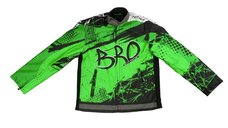 Geaca KIMO Kids BRO Motocross cu Protectie Verde pentru Copii
