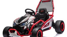 Go-Kart electric DRIFT pentru copii 4-8 ani, 300W, 24V 10Ah, scaun confortabil, rosu