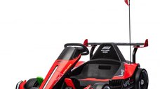 Kart electric pentru copii Racing F1 500W, 24V, cu telecomanda si functie drift, rosu, pentru varsta 3-11 ani