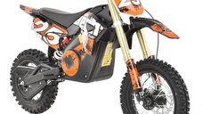 Kinderauto MotoBike 25, motocicleta electrica pentru copii, 1000W, 36V, roti 12/10, portocalie