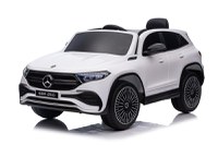 Masinuta electrica 4x4, pentru copii, Mercedes EQA 140W 12V premium, culoare Alba - 1