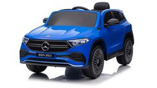 Masinuta electrica 4x4, pentru copii, Mercedes EQA 140W 12V premium, culoare Albastru