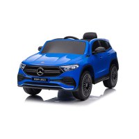 Masinuta electrica 4x4, pentru copii, Mercedes EQA 140W 12V premium, culoare Albastru - 1