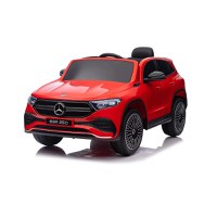 Masinuta electrica 4x4, pentru copii, Mercedes EQA 140W 12V premium, culoare Rosu - 1