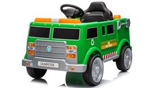 Masinuta electrica copii 2-5 ani, Kinderauto Dumpster, 70W 12V, echipare premium, verde