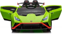 Masinuta electrica cu functie drift Lamborghini Huracan STO, putere 500W, 24V, echipare Premium, verde - 1