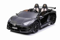 Masinuta electrica Lamborghini SVJ cu 2 locuri, 24V, 500W, Drift Edition, neagra - 1