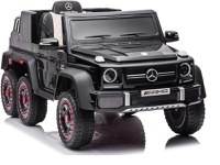 Masinuta electrica Mercedes G63 6x6 210W 12V 10Ah Premium, culoare neagra - 1