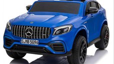 Masinuta electrica Mercedes GLC63s AMG 4x4 180W 12V 14Ah PREMIUM, culoare Albastra