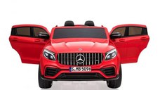 Masinuta electrica Mercedes GLC63s AMG 4x4 180W 12V 14Ah XXL PREMIUM, culoare Rosu