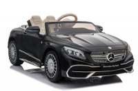 Masinuta electrica Mercedes S650 MAYBACH, 90W, 12V, PREMIUM  Negru - 1