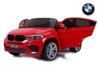 Masinuta electrica pentru 2 copii, BMW X6M XXL 240W 12V premium, culoare rosie - 1