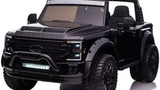Masinuta electrica pentru 2 copii Ford Super Duty F450 200W 12V standard, culoare neagra