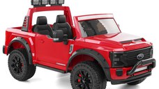 Masinuta electrica pentru 2 copii Ford Super Duty F450 200W 12V standard, culoare rosie
