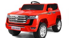 Masinuta electrica pentru 2 copii, Toyota Land Cruiser 140W 12V PREMIUM, rosu