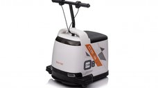 Masinuta electrica pentru copii 5-9 ani, Kinderauto Box-Car 360, 180W, 24V, culoare alba
