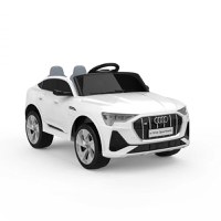 Masinuta electrica pentru copii Audi E-tron Sportback, cu echipare Premium, culoare alba - 1