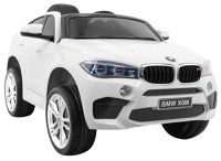 Masinuta electrica pentru copii BMW X6M 90W 12V 7Ah cu echipare STANDARD, culoare Alba - 1