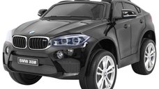 Masinuta electrica pentru copii BMW X6M 90W 12V 7Ah cu echipare STANDARD, culoare Negra