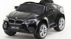 Masinuta electrica pentru copii BMW X6M 90W 12V 7Ah cu echipare STANDARD, culoare Negra