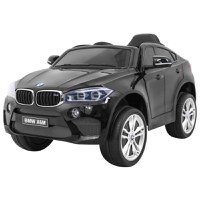 Masinuta electrica pentru copii BMW X6M 90W 12V 7Ah cu echipare STANDARD, culoare Negra - 1