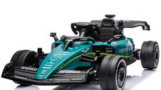 Masinuta electrica pentru copii, Formula 1 Aston Martin, 160W, 24V 5Ah, echipare premium, verde