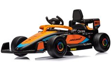 Masinuta electrica pentru copii, Formula 1 McLaren Racing 70W 12V, cu scaun tapitat