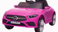Masinuta electrica pentru fetite 2-5 ani Mercedes CLS350 50W 12V PREMIUM Roz
