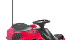 Masinuta-Kart electric pentru copii 5-11 ani, Rider Drift 360, 180W, 24V, culoare Rosie