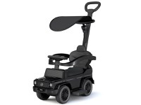 Masinuta premergator pentru copii, 2 in 1, Mercedes G350d cu parasolar, negru - 1