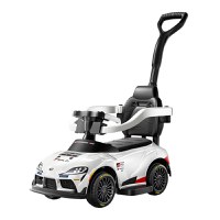 Masinuta premergator pentru copii, 3 in 1, Toyota GR Supra GT4 30W 6V, alba - 1
