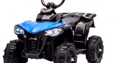 Mini atv electric pentru copii Kinderauto Glory 25W 6V, music player, albastru