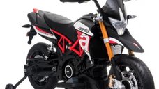 Motocicleta electrica APRILIA DORSODURO 900 60W 12V 7Ah, culoare Negru