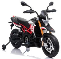 Motocicleta electrica APRILIA DORSODURO 900 60W 12V 7Ah, culoare Negru - 1