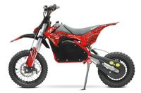 Motocicleta electrica Eco Serval PRIME 1200W 12 10 48V 15Ah Lithiu ION, culoare Rosie - 1