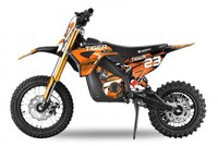Motocicleta electrica Eco Tiger 1000W 36V 12 10  Portocaliu - 1