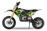 Motocicleta electrica Eco Tiger 1000W 36V 12 10  Verde - 1