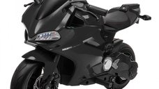 Motocicleta electrica Kinderauto SX1629 pentru copii, 250W, 24V, roti EVA, Neagra