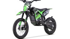 Motocicleta electrica Nitro Tiger VX DLX, 2000W, 60V 15.6Ah Li-ion, verde