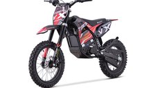 Motocicleta electrica Nitro Tiger VX DLX, 2000W, rosu, 60V 15.6Ah, baterie Li-Ion, roti 14/12