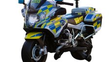 Motocicleta electrica pentru copii BMW R1200RT Politie cu roti moi