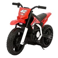 Motocicleta electrica pentru copii, Kinderauto BalanceBike 350W 24V, culoare rosie - 1