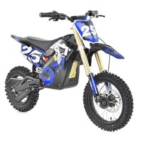 Motocicleta electrica pentru copii Kinderauto MotoBike 25 1000W 36V, roti 12 10 culoare albastra - 1
