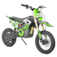 Motocicleta electrica pentru copii Kinderauto MotoBike 25 1000W 36V, roti 12 10 culoare verde - 1