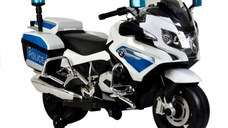 Motocicleta electrica pentru copii politisti BMW R1200RT CU ROTI MOI  Police